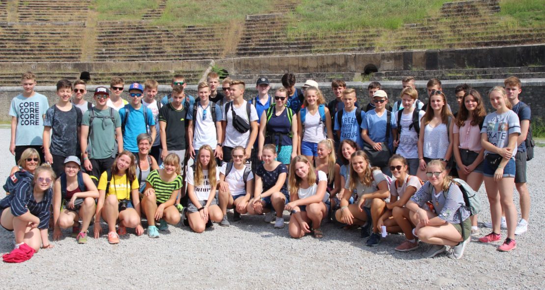 Ad fontes, mergamur! – Italienfahrt der Lateinkurse 2018