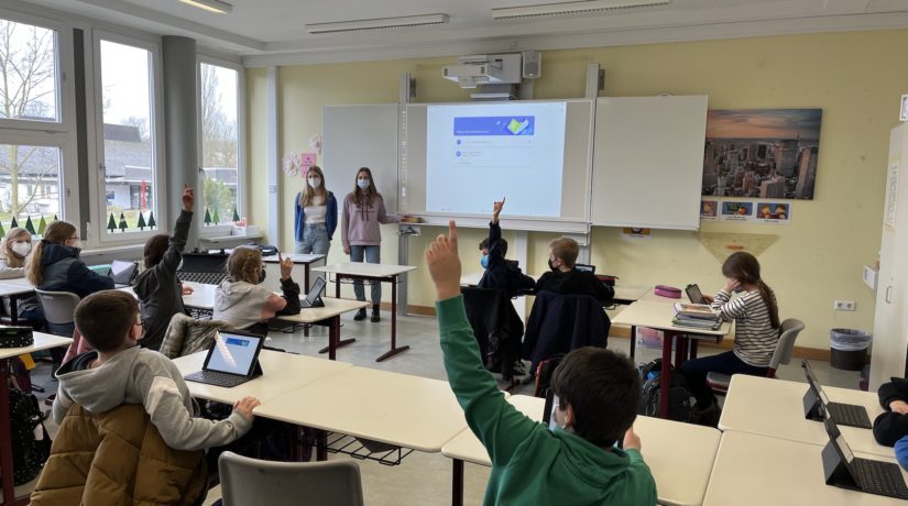 Internetführerschein in der Erprobungsstufe durch die Medienscouts durchgeführt
