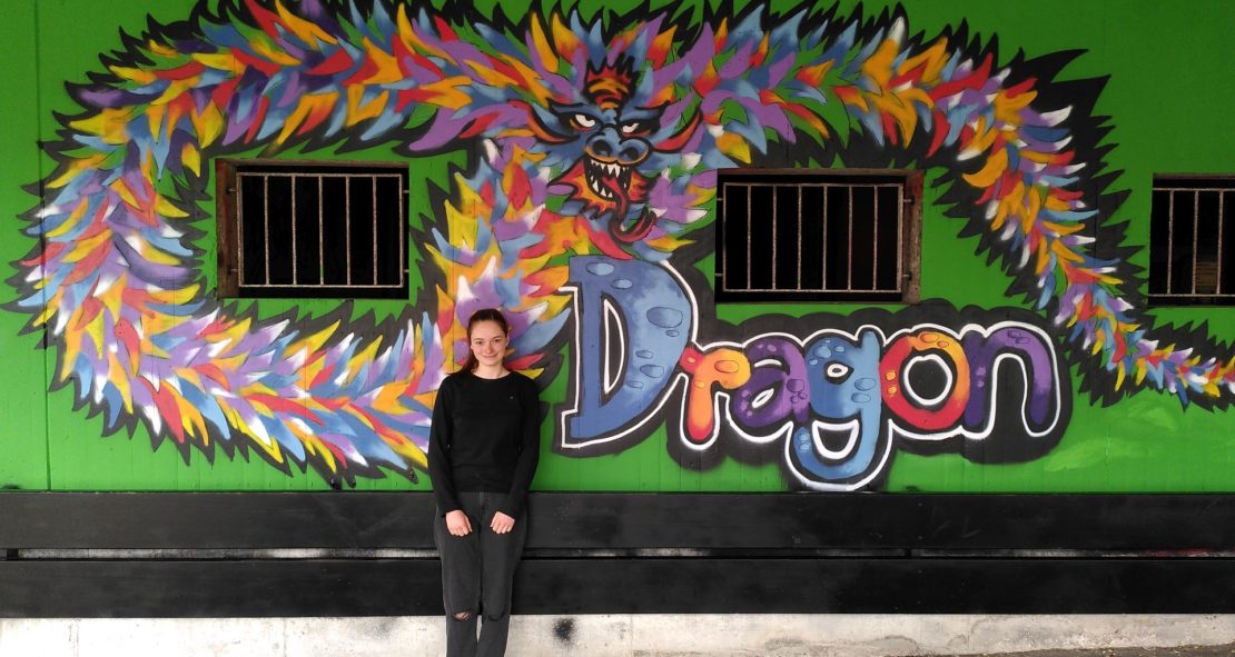 Graffitiaktion am Petrinum