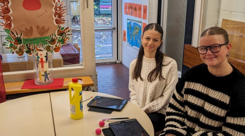 Besuch im Kindergarten und in der Grundschule