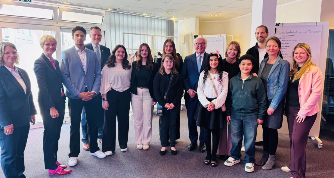 Besuch des Bundespräsidenten bei den Tagen des Grundgesetzes