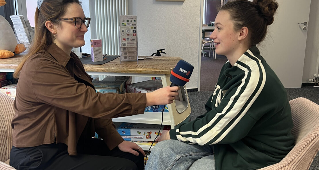 WDR zu Gast im Grundgesetzladen
